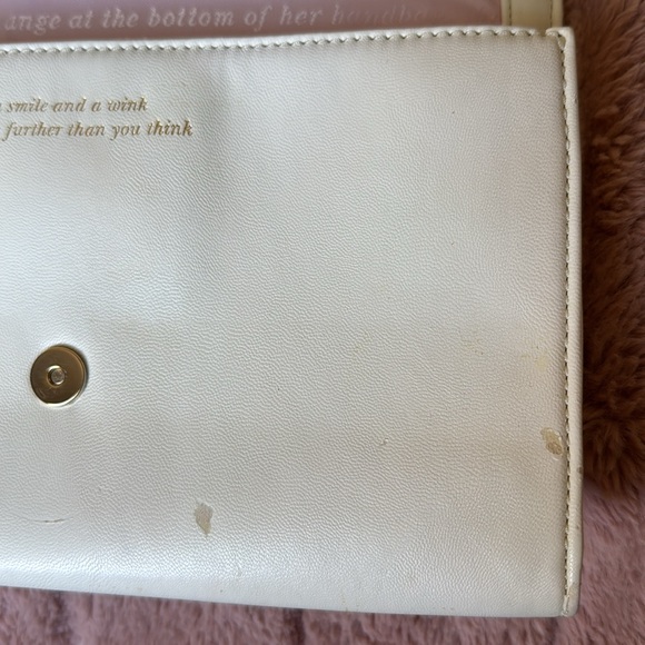 Kate Spade Rose Colored Glasses Frames Clutch Bag - Picture 12 of 16